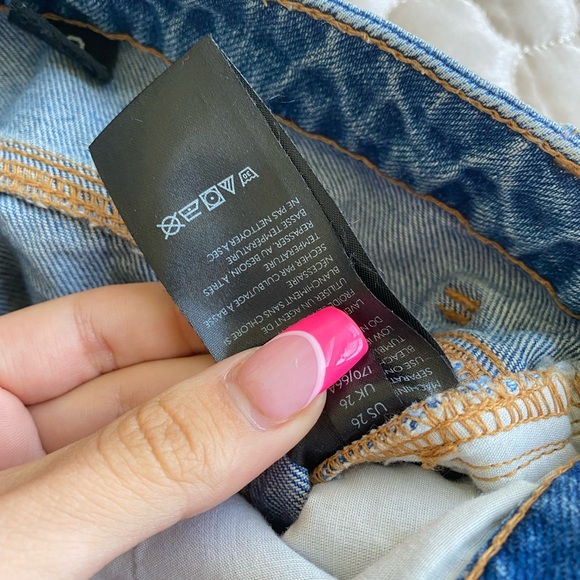 Two tone Denim Joggers - Picture 5 of 5